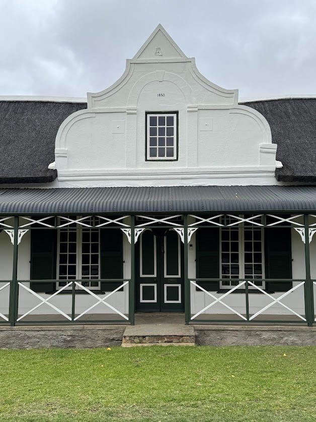 Sturdy shutters and a gable with grace. Prince Albert’s “signature” look, etched in time. 🏡⏳