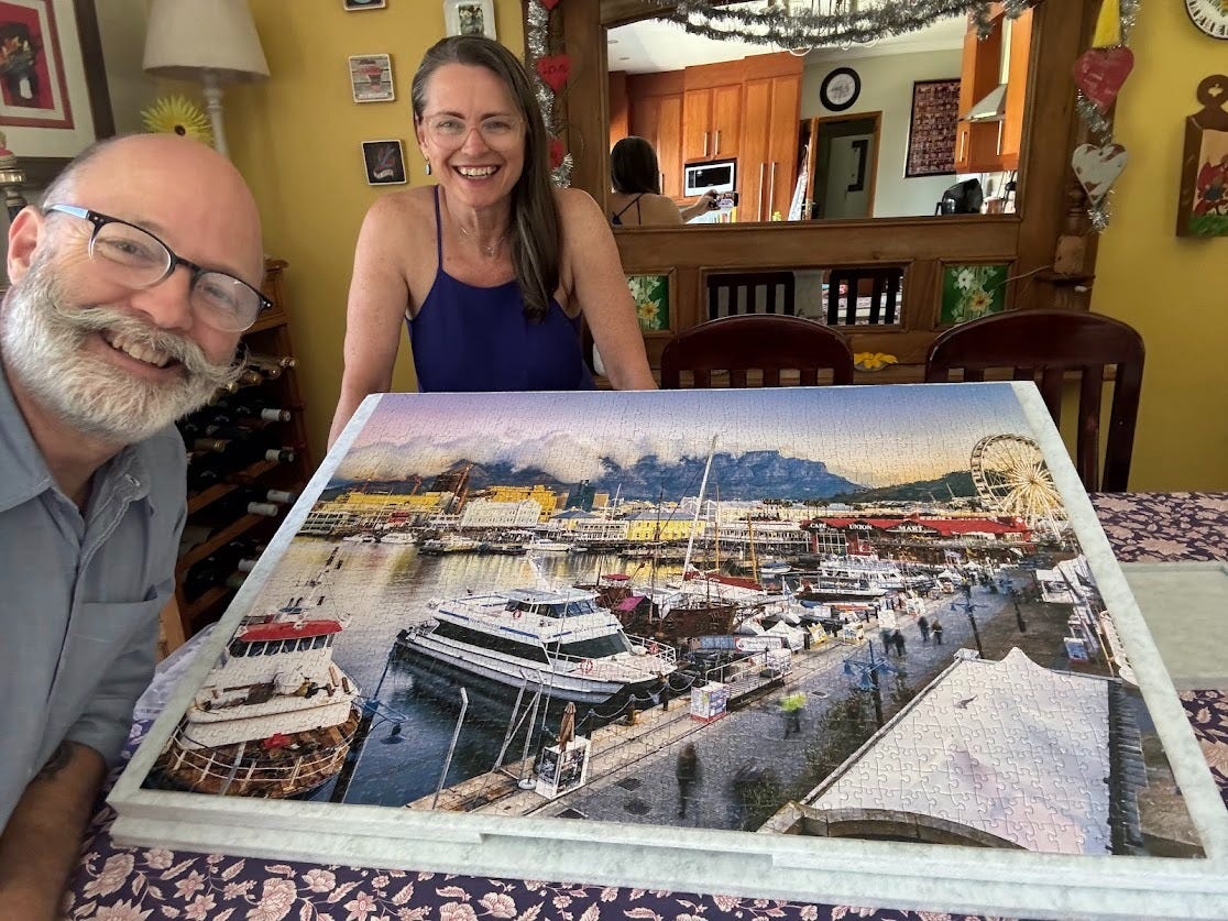 Puzzling pastimes are a favourite for us during the holidays 🧩✨