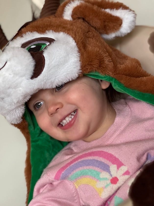 Leah showing her support for the right rugby team, or is that the best rugby team! 🏉💪